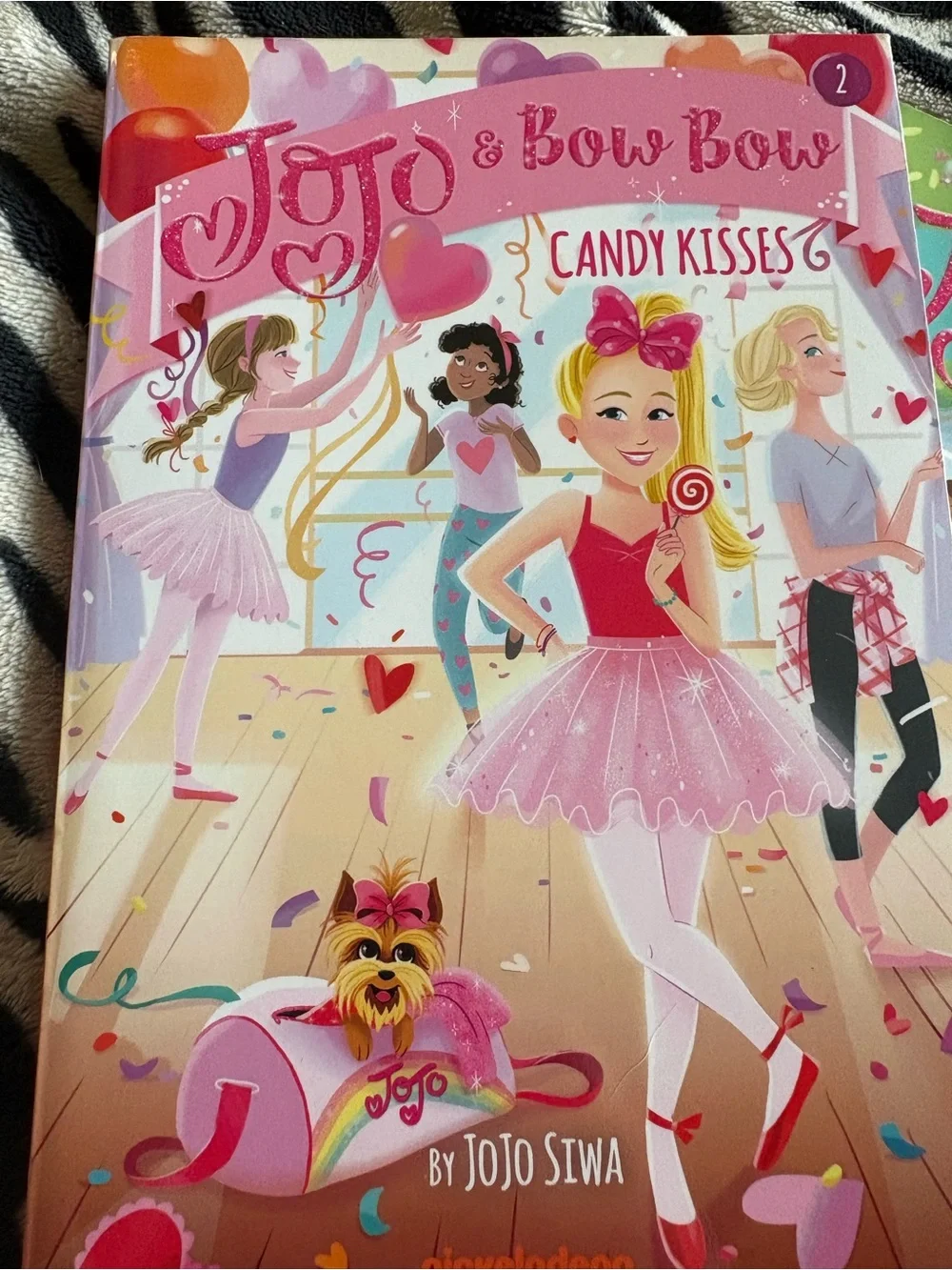 JoJo Siwa Kids Book Set - Pink, Purple, Blue, Green Covers set of 3